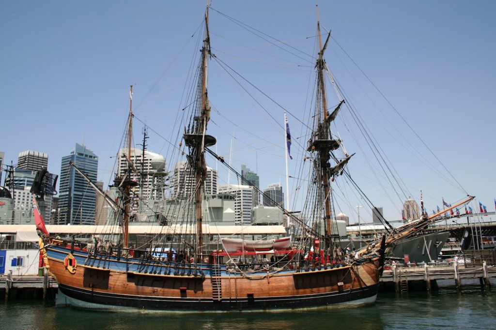 Replica of the Endeavour